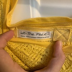 Open Knit Slouchy Free People Sweater